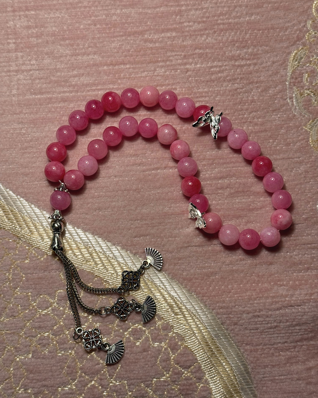 Rahmah Tasbih | Pink Jade