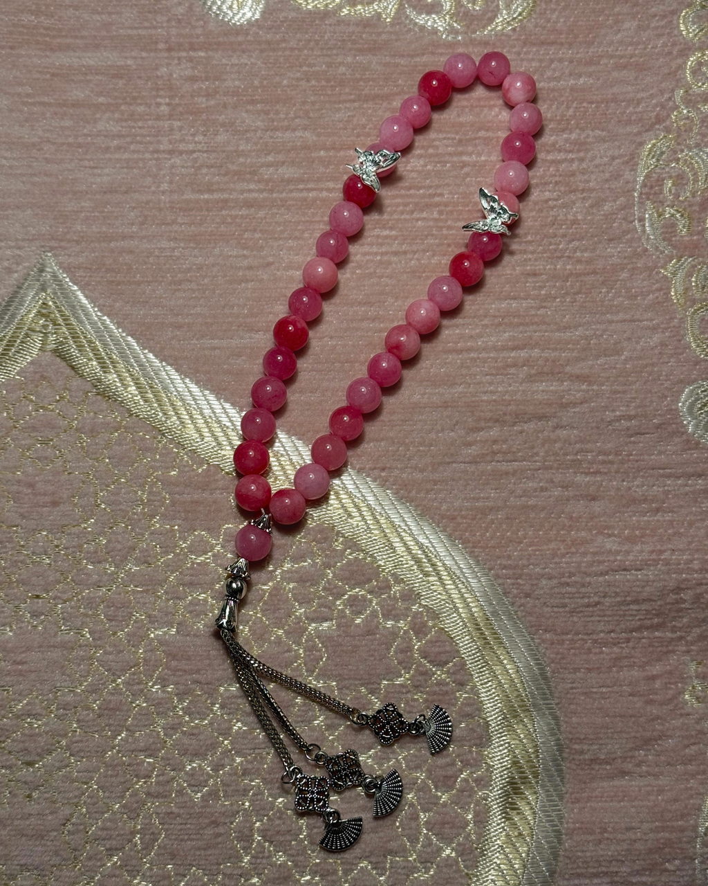 Rahmah Tasbih | Pink Jade