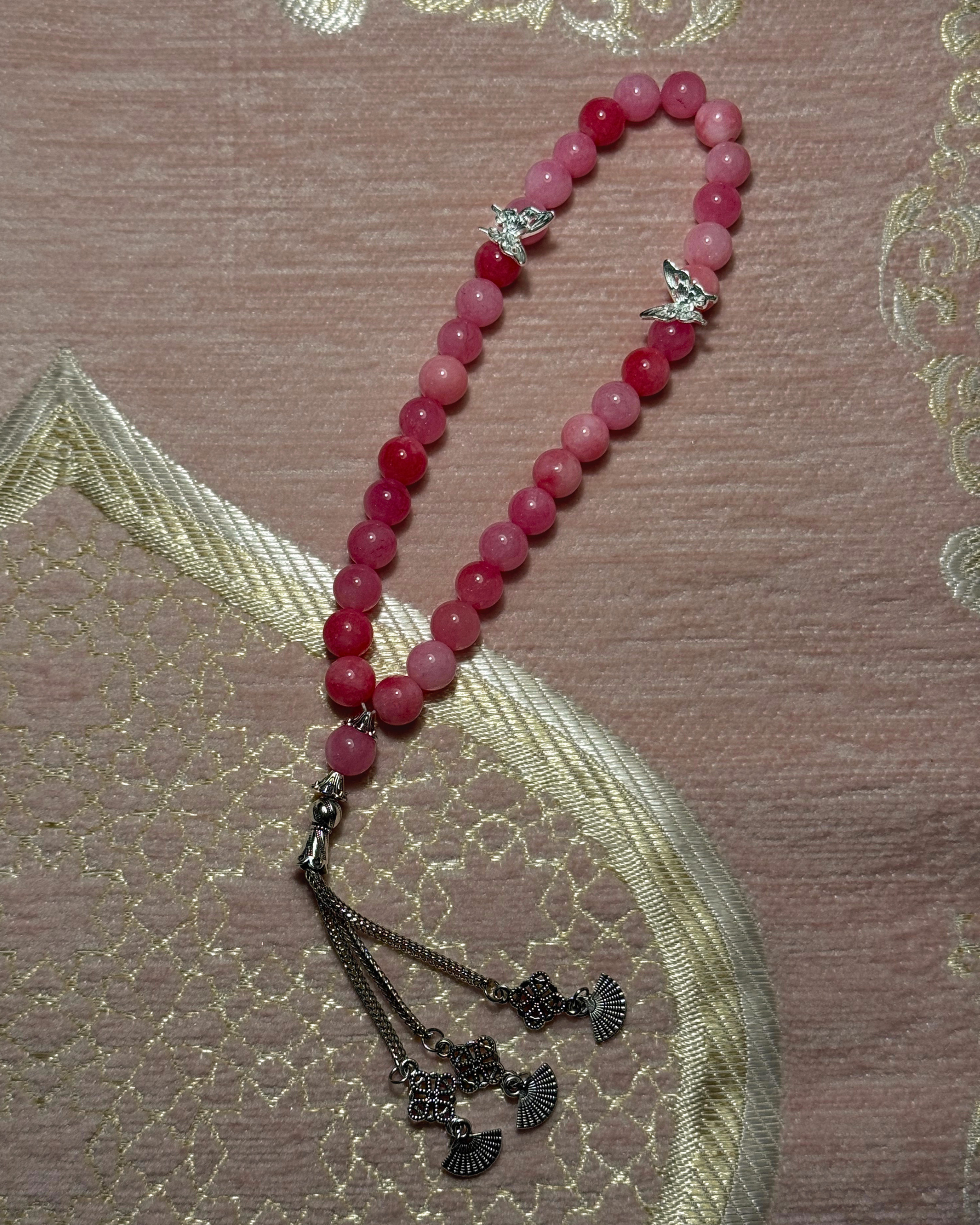 Rahmah Tasbih | Pink Jade