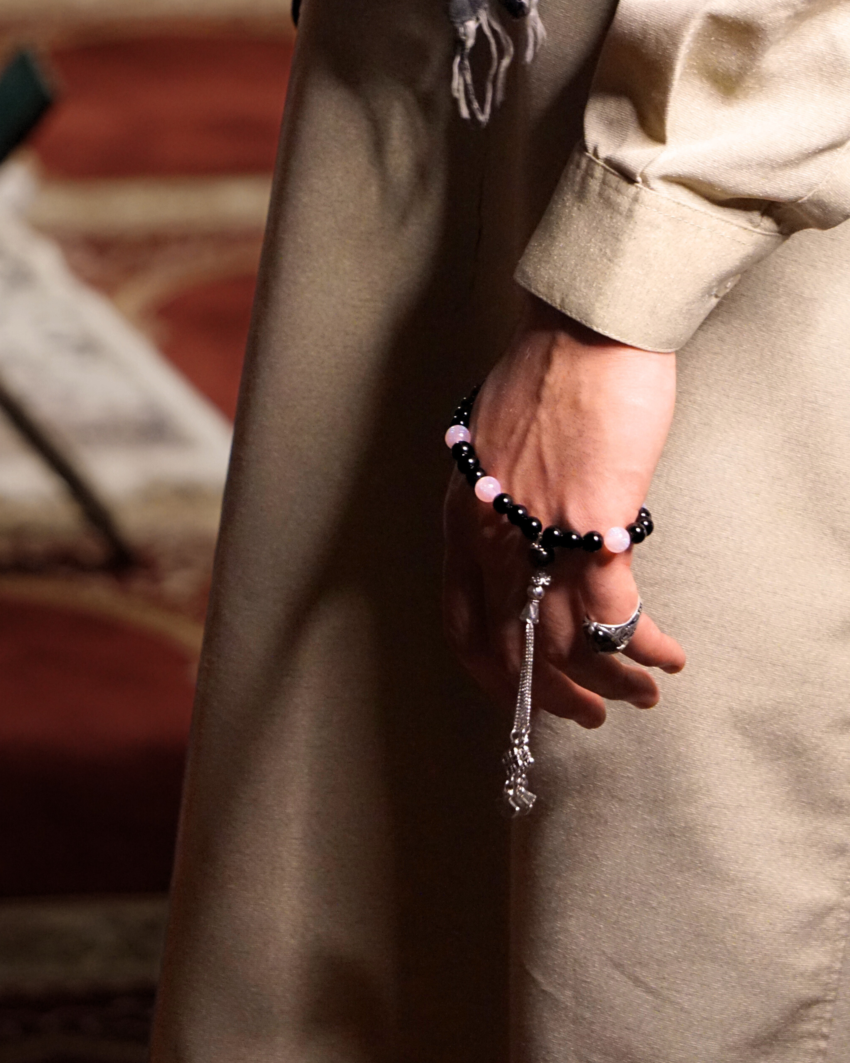 Layali Tasbih | Pink & Black